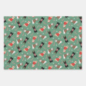 Meowy Weihnachtskatzen Geschenkpapier Set (Vorderseite 3)