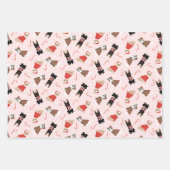 Meowy Weihnachtskatzen Geschenkpapier Set (Vorderseite 2)