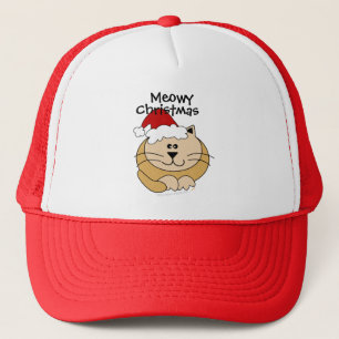Meowy Weihnachtsniedliche Truckerkappe