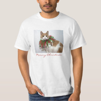 Meowy WeihnachtsT - Shirt