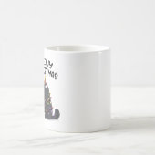 Meowy Weihnachtstasse Kaffeetasse (Mittel)