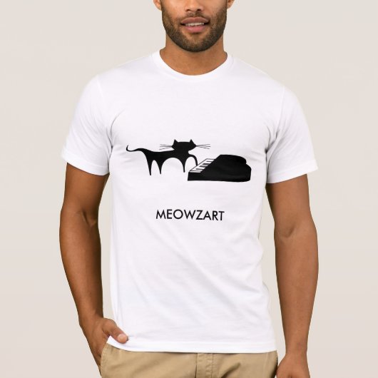 meowzart, MEOWZART T-Shirt (Vorderseite)