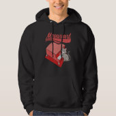 Meowzart Musikinstrument Musiker Pianist Cat P Hoodie (Vorderseite)