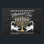 Meowzel Tov Funny Chanukah Hanukkah Ugly Sweater Geschirrtuch<br><div class="desc">Meowzel Tov Funny Chanukah Hanukkah Ugly Sweater</div>