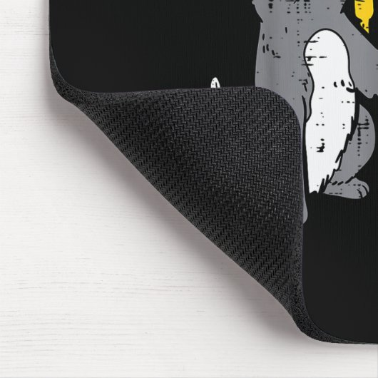 Meowzel Tov Jewish Cat Funny Hanukkah Chanukah Pjs Mousepad (Ecke)