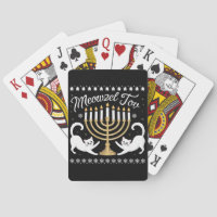 Meowzel Tov Lustiger Chanukka Hanukkah Häßlicher P