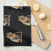 Meowzel Tov Mazel Tov Jüdisches Küchentuch (Viertel Falte)