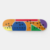Meowzers Skateboard Deck 7 3/4" (Horizontal)