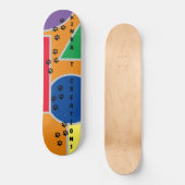 Meowzers Skateboard Deck 7 3/4" (Vorderseite)