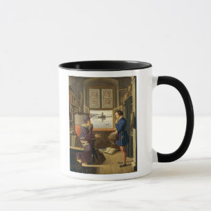 Mephisto und der Student, 1828 Tasse