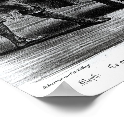 Mephistopheles and the Pupil Poster (Ecke)