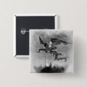 Mephistopheles Einleitung im Himmel Button (Vorne & Hinten)