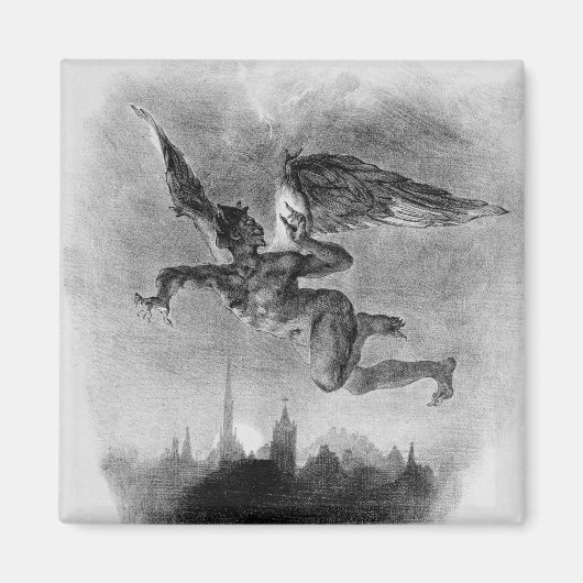 Mephistopheles' Prolog im Himmel Magnet (Vorne)