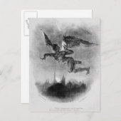 Mephistopheles' Prolog im Himmel Postkarte (Vorne/Hinten)