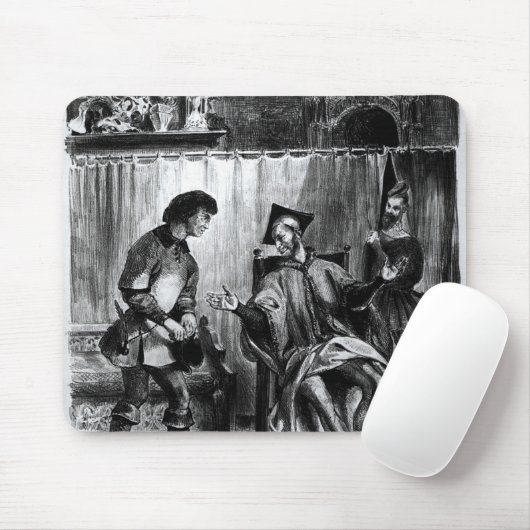 Mephistopheles und der Schüler Mousepad (Mit Mouse)