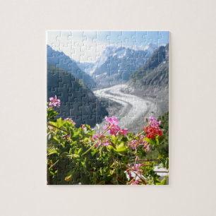 Mer de Glace - Chamonix Frankreich Puzzle