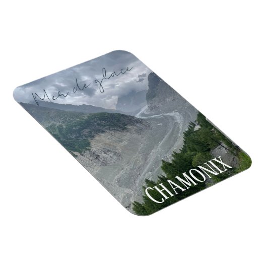 Mer de glacé, Chamonix, Mont Blanc, Alpes Magnet (Rechte Seite)