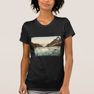 Mer de Glace, Mont Blanc, Chamonix-Tal, Frankreich T-Shirt