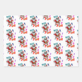 Mer rizz mas - Christmas Rizz funny Santa Geschenkpapier Set (Vorderseite 2)