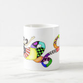 MER-Tasse bunte Meerjungfrau Kaffeetasse (Mittel)