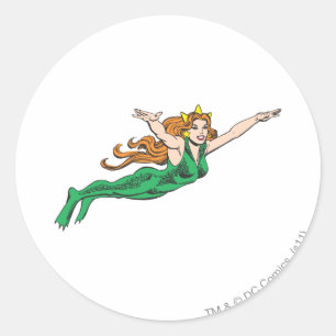 Mera Soars Runder Aufkleber