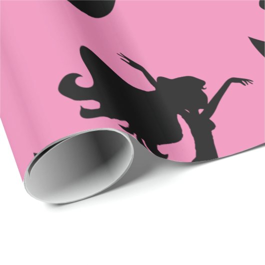 Meraid an Bord schwarz/weiß Thunder_Cove Geschenkpapier (Rolleneckpunkt)