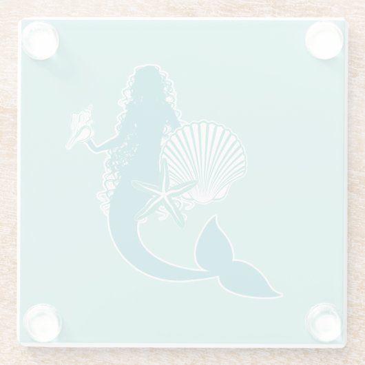 Meraid Fantasy-Untersetzer Glasuntersetzer (Rückseite)