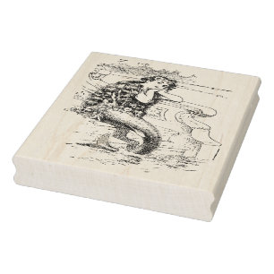 Meraid Vintag Rubber Art Briefmarke Gummistempel