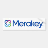 Merakey Logo-Autoaufkleber Autoaufkleber (Vorne)