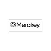 Merakey-Logo-Briefmarke Permastempel (Design)