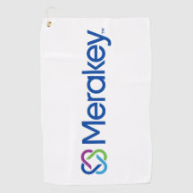 Merakey Logo Golf Handtuch
