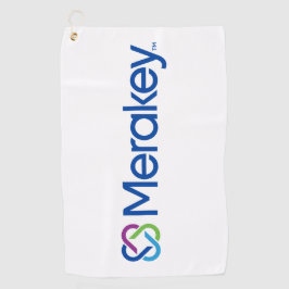 Merakey Logo Golf Handtuch