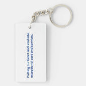 Merakey Logo-Schlüsselanhänger Schlüsselanhänger (Rückseite)