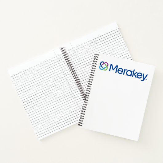 Merakey Logo Spiral Notebook Notizblock (Innenseite)