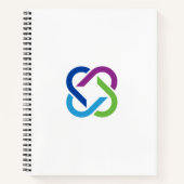Merakey Logo Spiral Notebook Notizblock (Vorderseite)
