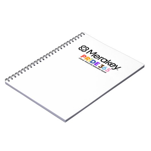 Merakey PRIDE Spiral Notebook Notizblock (Linke Seite)