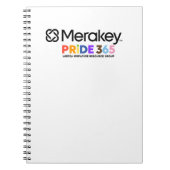 Merakey PRIDE Spiral Notebook Notizblock (Vorderseite)