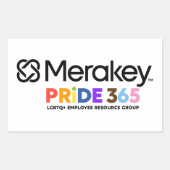 Merakey PRIDE Stickers (Vorderseite)