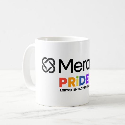Merakey PRIDE Tasse (Vorderseite Links)