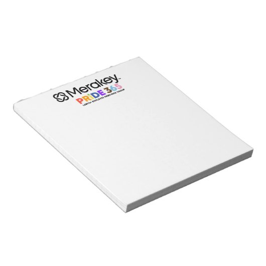 Merakey PRIDE Tearaway Notepad Notizblock (angewinkelt)