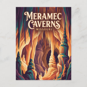 Meramec Caverns, Missouri Postkarte
