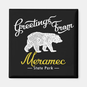 Meramec Staat Park Bear Magnet