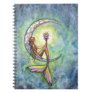 Meramid Moon Fantasy-Notebook Notizblock