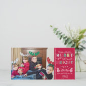 Meran n Bright Holidays Modernes Foto Weihnachten (Stehend Vorderseite)