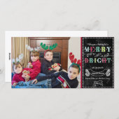 Meran n Bright Holidays Modernes Foto Weihnachten (Vorne/Hinten)