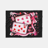 Meranian Dog Red Truck Christmas Tree Santa Ugly X Fleecedecke (Vorderseite (Horizontal))