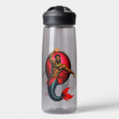 Merbear Lagune - Kwame Nsu Trinkflasche (Vorne)