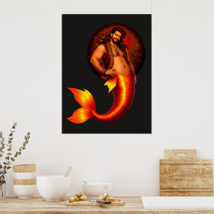 Merbear Lagune - Mateo del Mar Poster