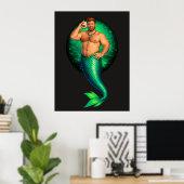 Merbear Lagune - Tadhg Ó Farraige Poster (Heimbüro)
