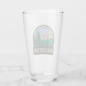 Mercantour National Park Frankreich Glas (Rückseite)